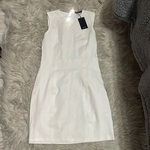 White Armani Exchange dress